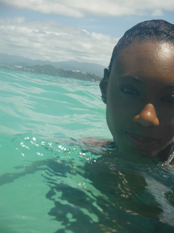 The perfect open water selfie!